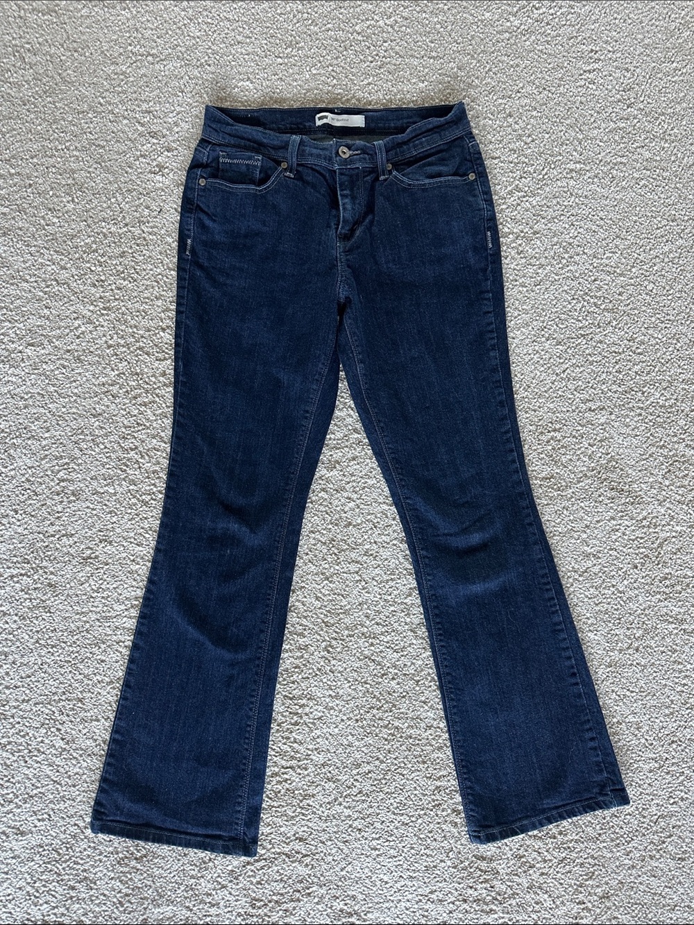 Levi’s 515 flare jeans in dark denim 27x30